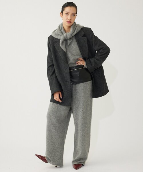 THE PAUSE（ザ ポーズ）の「【THE PAUSE】ファーニットドロストパンツ（その他パンツ・レディース・ライトベージュ/グレー・FREE）」の9枚目の写真