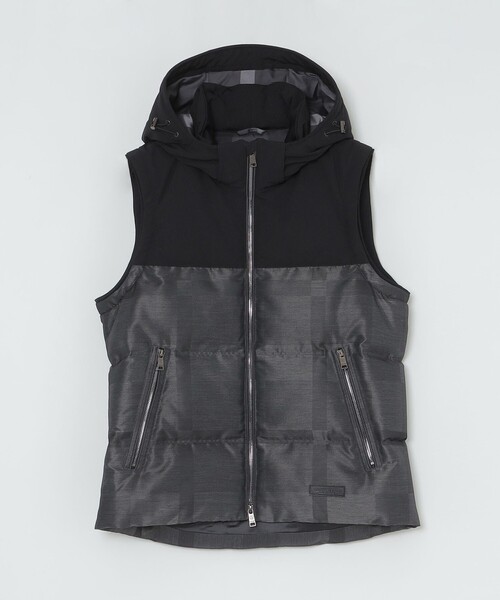 エレストリオフ　ブラックダウンベスト BLACK LABEL CRESTBRIDGE（ブラックレーベル クレストブリッジ