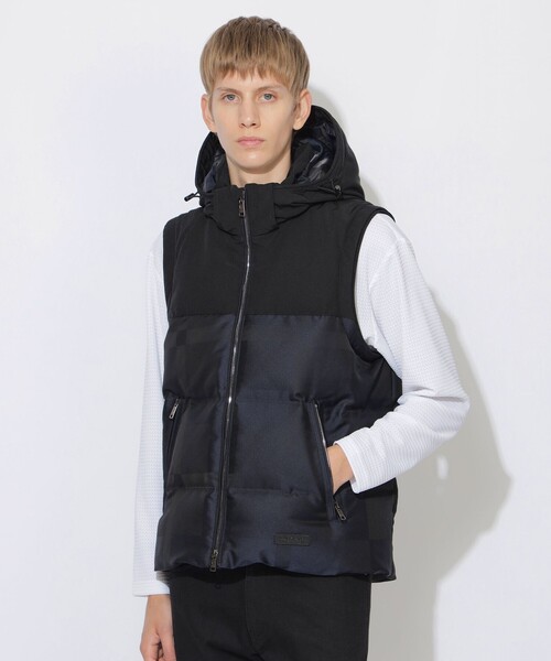 ※ ☆夜空☆ SCOTCLUB.*˚‧ダウンベスト セール】【WEB限定】シャドーチェックダウンベスト（ダウンベスト