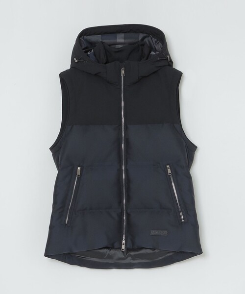 セール】【WEB限定】シャドーチェックダウンベスト（ダウンベスト