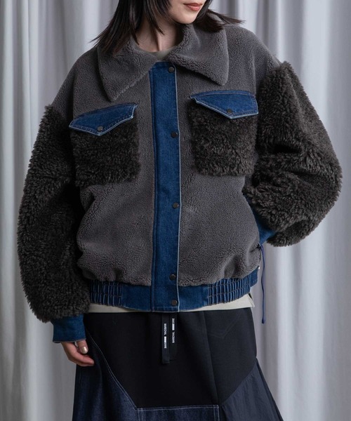 セール】ボアブルゾン（ブルゾン）｜MARECHAL TERRE（マルシャルテル