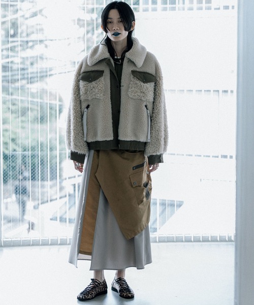 セール】ボアブルゾン（ブルゾン）｜MARECHAL TERRE（マルシャルテル