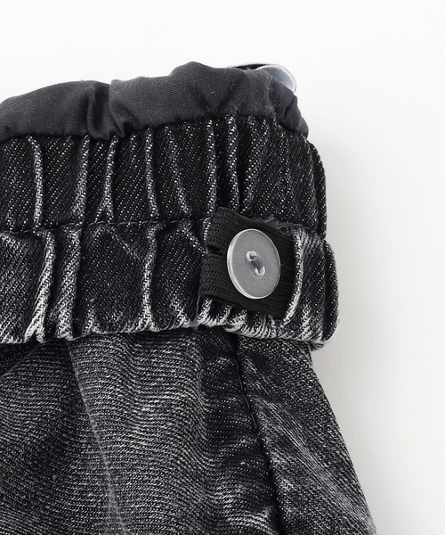 LOVETOXIC（ラブトキシック）の「【LTXC】腰巻き風デニムキュロット（その他パンツ・キッズ・ブルー/グレー・S:140cm/M:150cm/130cm/L:160cm）」の12枚目の写真