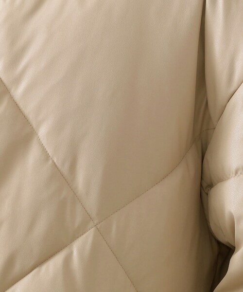 THE SHOP TK （ザ ショップ ティーケー ）の「きれいめにもカジュアルにも ノーカラーキルトジャケット（その他アウター・レディース・ベージュ/アイボリー・13/12）」の7枚目の写真