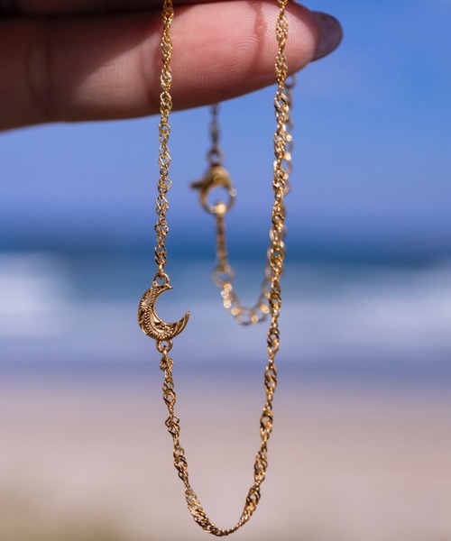 セール】MINI crescent necklace/【ハワイアンジュエリー