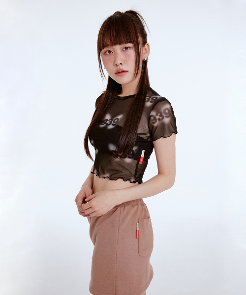 ARCHIVE BOLD（アーカイブボールド）の「[Archive Bold x Stumpynee] LOW-RISE SKIRT (BROWN)（スカート・レディース・その他・MEDIUM/SMALL）」の4枚目の写真