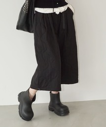 キルトナイロンガウチョパンツ chw25a126