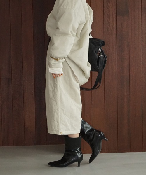 chuclla(チュクラ)の「キルトナイロンガウチョパンツ chw25a126(その他パンツ・レディース・ライトベージュ/ブラック・S/M)」の10枚目の写真