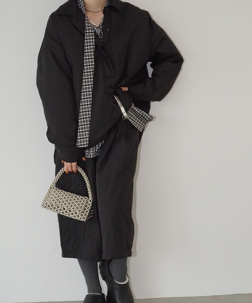 chuclla(チュクラ)の「キルトナイロンガウチョパンツ chw25a126(その他パンツ・レディース・ライトベージュ/ブラック・S/M)」の18枚目の写真
