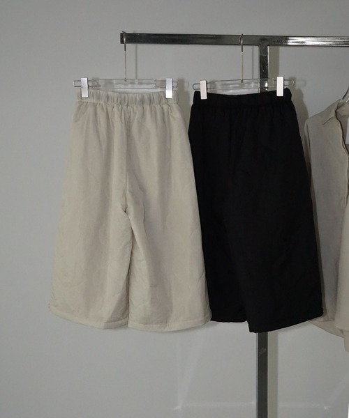 chuclla(チュクラ)の「キルトナイロンガウチョパンツ chw25a126(その他パンツ・レディース・ライトベージュ/ブラック・S/M)」の21枚目の写真