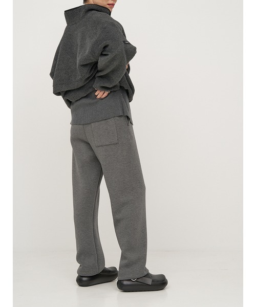 YENN(イエン)の「【 YENN / イエン 】SPONDISH JOGGER PANTS / スポンディッシュジョガーパンツ(その他パンツ・レディース・ブラック/チャコール・36/38)」の4枚目の写真