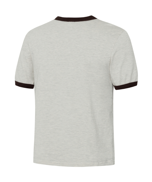 AAKAM(アーカム)の「Logo Patch Ringer Top (Brown)(Tシャツ/カットソー・レディース・その他・2/3/WOMENS)」の2枚目の写真