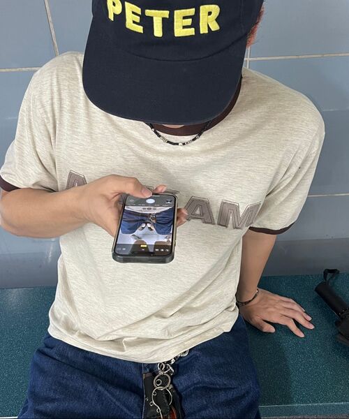 AAKAM(アーカム)の「Logo Patch Ringer Top (Brown)(Tシャツ/カットソー・レディース・その他・2/3/WOMENS)」の7枚目の写真