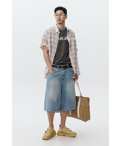 AAKAM(アーカム)の「Logo Patch Ringer Top (Brown)(Tシャツ/カットソー・レディース・その他・2/3/WOMENS)」の9枚目の写真