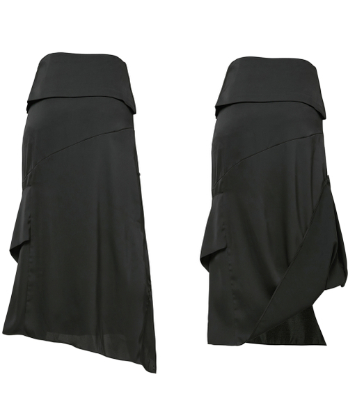 FLAREUP(フレアアップ)の「2.Drape Layered Maxi Skirt (FL-241_Black)(スカート・レディース・ブラック・1/2)」の21枚目の写真