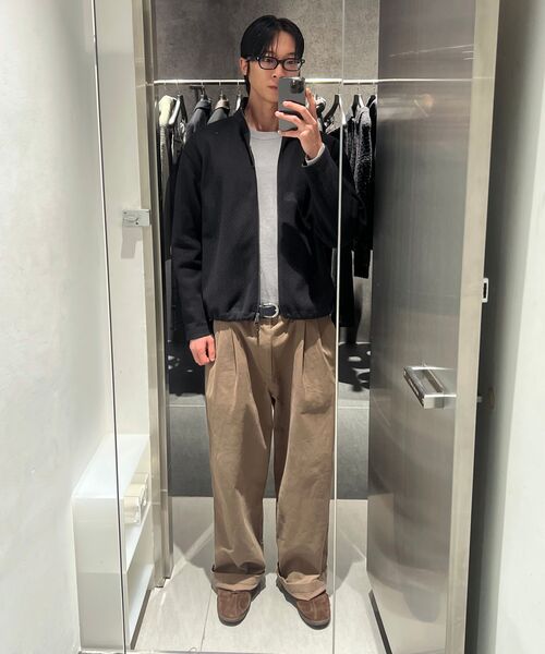INSILENCE(インサイロンス)の「ツーピンタックワイドチノパンツオリーブベージュ(その他パンツ・レディース・その他・SMALL/MEDIUM/LARGE)」の17枚目の写真