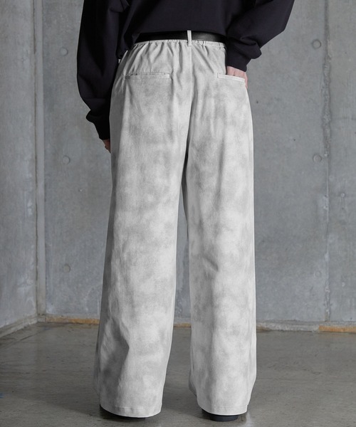 SERACE(セラス)の「【SERACE】Vintage design wide slacks pants / ヴィンテージデザインワイドスラックスパンツ(スラックス・メンズ・ホワイト/ブラック/グレー・S/L/M)」の6枚目の写真