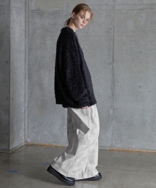 SERACE(セラス)の「【SERACE】Vintage design wide slacks pants / ヴィンテージデザインワイドスラックスパンツ(スラックス・メンズ・ホワイト/ブラック/グレー・S/L/M)」の18枚目の写真