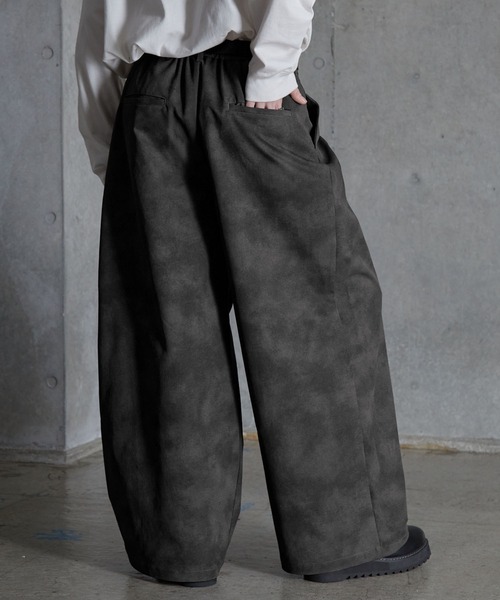 SERACE(セラス)の「【SERACE】Vintage design wide slacks pants / ヴィンテージデザインワイドスラックスパンツ(スラックス・メンズ・ホワイト/ブラック/グレー・S/L/M)」の6枚目の写真
