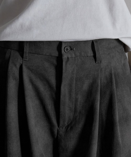 SERACE】Vintage design wide slacks pants / ヴィンテージデザイン