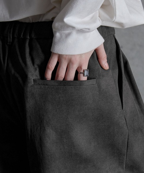 ヴィンテージ 本革 牛革 レザー デザイン モード ワイドスラックス ヴィンテージ 本革 牛革 レザー デザイン モード ワイドスラックス