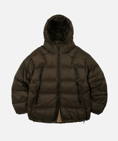 FRIZMWORKS(フリズムワークス)の「ALTAVIA DOWN PARKA _ BROWN(ダウンジャケット/コート・レディース・その他・SMALL/MEDIUM/LARGE/X-LARGE)」の1枚目の写真