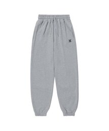 WOOALONG（ウアロン）の「Signature jogger pants_GRAY（スウェットパンツ・メンズ）」