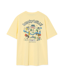 Wacky WiLLy（ワッキーウィリー）の「ソウルグラフィック半袖Tシャツイエロー（Tシャツ/カットソー）」