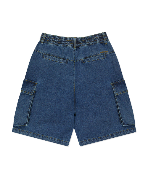 Wacky WiLLy(ワッキーウィリー)の「カーゴデニムショートパンツインディゴ(デニムパンツ・レディース・その他・SMALL/MEDIUM/LARGE/X-LARGE)」の3枚目の写真