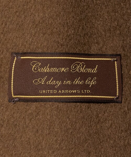 A DAY IN THE LIFE UNITED ARROWS(アデイインザライフユナイテッドアローズ)の「ビーバー チェスターコート<A DAY IN THE LIFE>(チェスターコート・メンズ・ブラウン系・L/M/S/XL)」の16枚目の写真