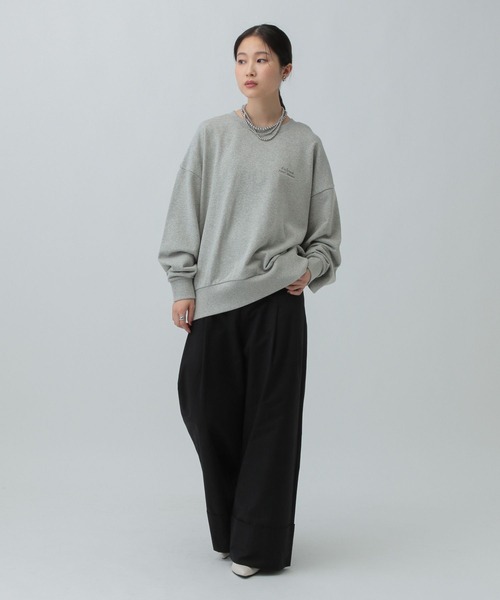 LEPSIM（レプシィム）の「アソートプリントスウェット　582471（スウェット・レディース・ベージュ/グレー/オフホワイト/チャコールグレー/グレー系その他・FREE）」の16枚目の写真