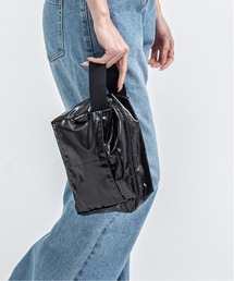 Jack Gomme（ジャックゴム）の「【JACK GOMME】ポーチ　クラッチバッグ　BOX Trousse（ポーチ）」