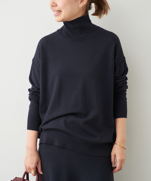 WONDER タートルネック プルオーバー（ニット/セーター）｜Deuxieme