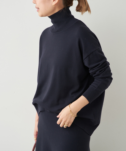 WONDER タートルネック プルオーバー（ニット/セーター）｜Deuxieme
