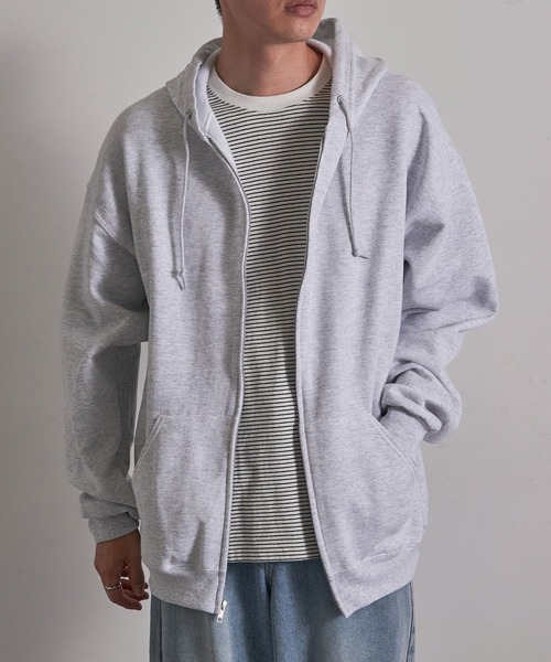 セール】【JERZEES】8 oz. NuBlend Fleece Full-Zip Hood 裏起毛