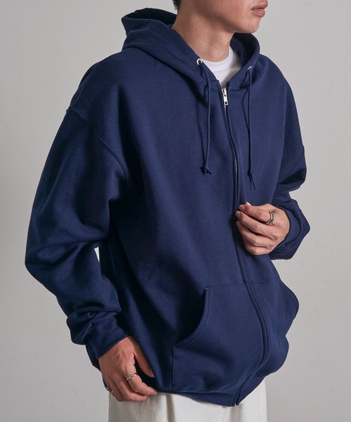 セール】【JERZEES】8 oz. NuBlend Fleece Full-Zip Hood 裏起毛