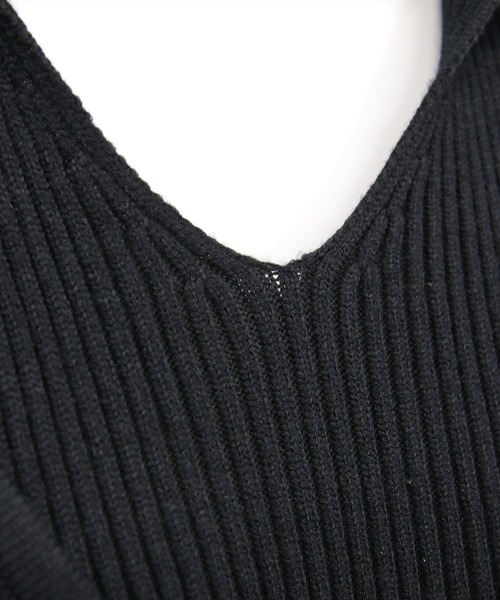 CLEAR BASIC（クリアベーシック）の「ボウタイリボンニットワンピース＆ニットボレロセット[大人 フェミニン 上品]≪AW新作≫（ワンピース・レディース・グレー・F）」の6枚目の写真