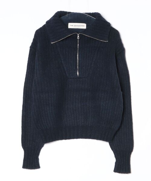 DUFFY HALF ZIP KNIT 25AMSNI08