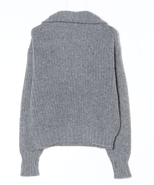 THE SHINZONE（ザ　シンゾーン）の「DUFFY HALF ZIP KNIT 25AMSNI08（ニット/セーター・メンズ・ネイビー/オレンジ/チャコールグレー・FREE）」の4枚目の写真