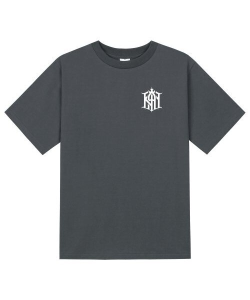 KAN6312(カン6312)の「KTG0001 カンシンボール 半袖Tシャツ - グレー(Tシャツ/カットソー・メンズ・その他・LARGE/MEDIUM/SMALL/X-LARGE)」の1枚目の写真