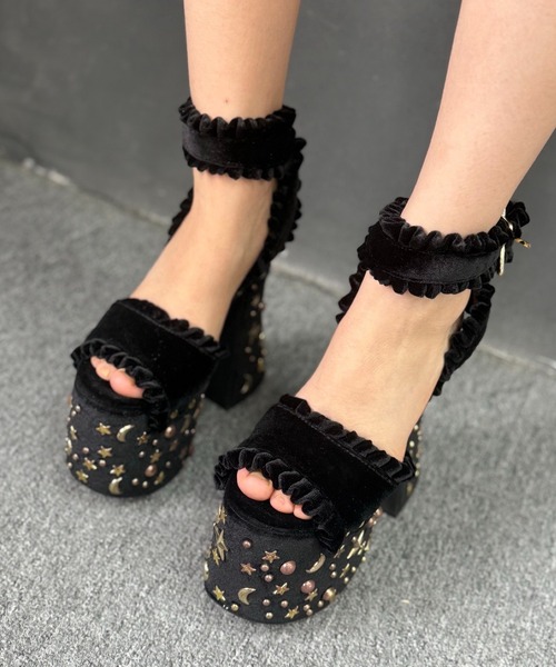 スターモチーフ 厚底サンダル JUST ABOUT│Jeffrey Campbell OFFICIAL