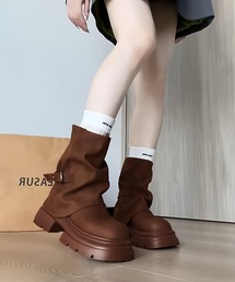 厚底ダッドスニーカー