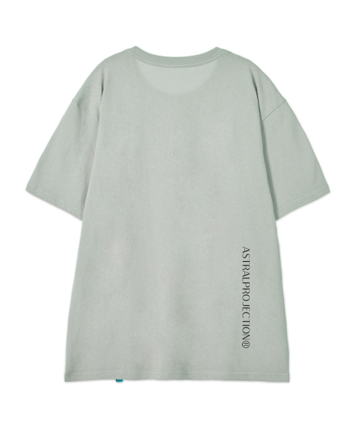 ASTRAL PROJECTION（アストラルプロジェクション）の「[ダブルリング]コットンルーズフィット半袖Tシャツ_ダスティミント（Tシャツ/カットソー・メンズ・その他・LARGE/MEDIUM/X-LARGE/XX-LARGE）」の3枚目の写真