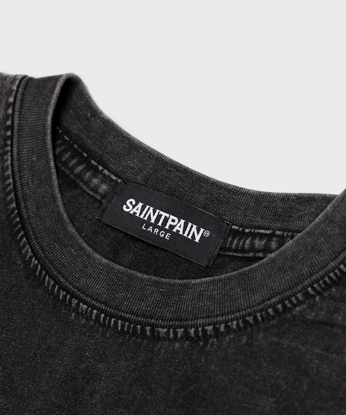 SAINTPAIN(セイントペイン)の「SPメタルピグメント半袖Tシャツブラック(Tシャツ/カットソー・レディース・その他・MEDIUM/LARGE/X-LARGE)」の3枚目の写真