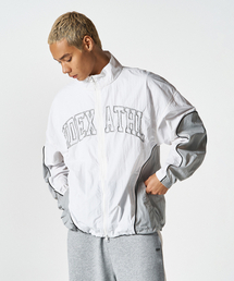 HDEX（エイチデックス）の「アスレチックカラーブロックジャケット (ホワイト)（ジャージ）」