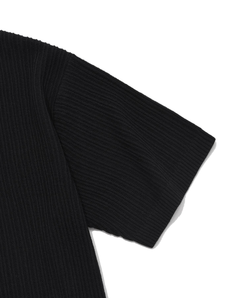 COVERNAT(カバーナット)の「クロシェカラー ハーフニット ブラック(ニット/セーター・レディース・その他・X-LARGE/X-SMALL/MEDIUM/SMALL/LARGE/XX-LARGE)」の4枚目の写真