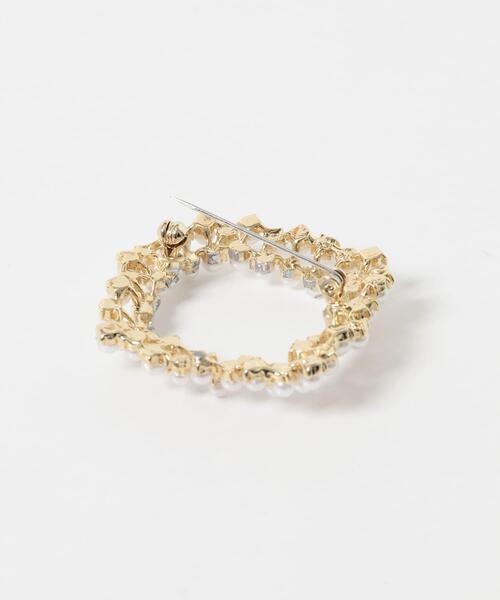 URBAN RESEARCH（アーバンリサーチ）の「decor『デコール』　Broach shikaku pearl（ブローチ/コサージュ・レディース・ホワイト系その他・-）」の6枚目の写真