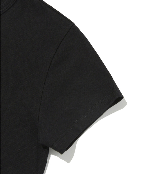 suade（スエード）の「66 CROP TEE [BLACK]（Tシャツ/カットソー・レディース・その他・FREE）」の3枚目の写真