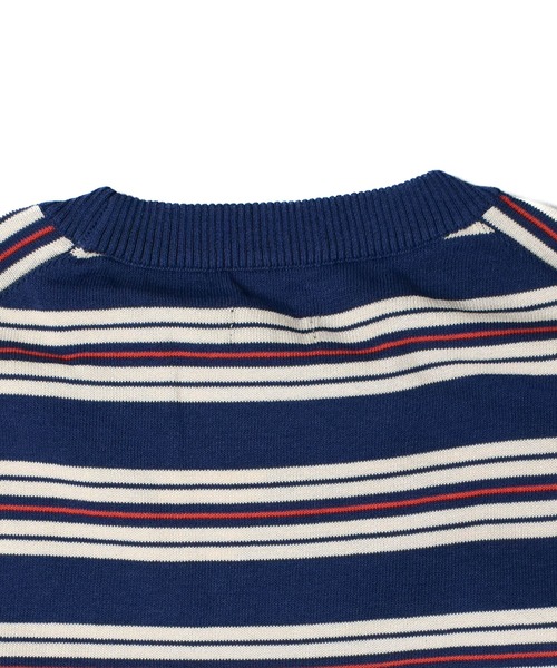 TMT（ティーエムティー）の「【TMT/ティーエムティー】DRY KNIT BORDER T-SHIRTS（Tシャツ/カットソー・メンズ・ネイビー/オレンジ/グリーン/ブラック・X-LARGE/LARGE/MEDIUM）」の7枚目の写真