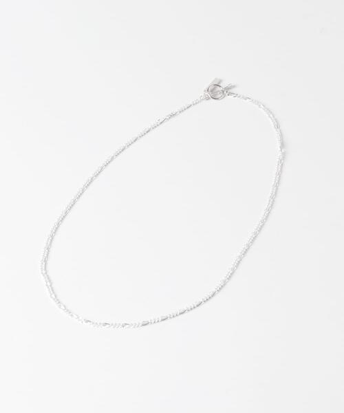 XOLO(ショロ)の「XOLO Figaro Link Necklace(ネックレス・メンズ・シルバー・50)」の2枚目の写真